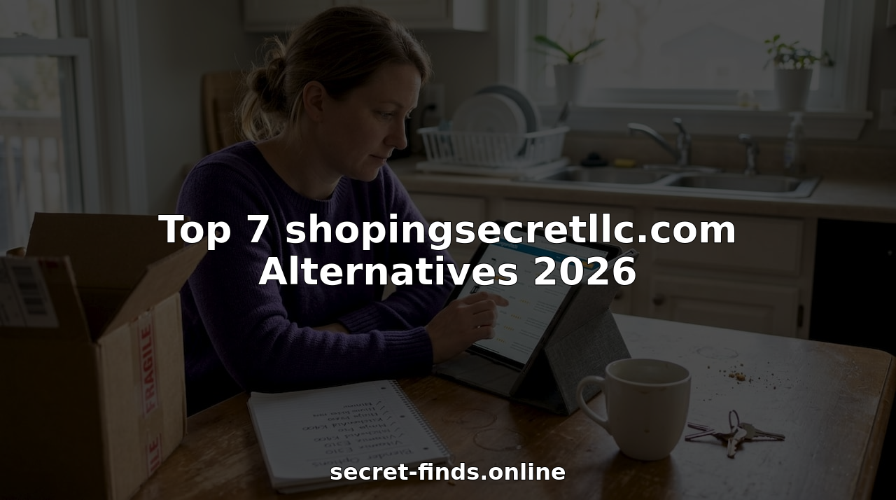 Person reviewing shopping alternatives on tablet