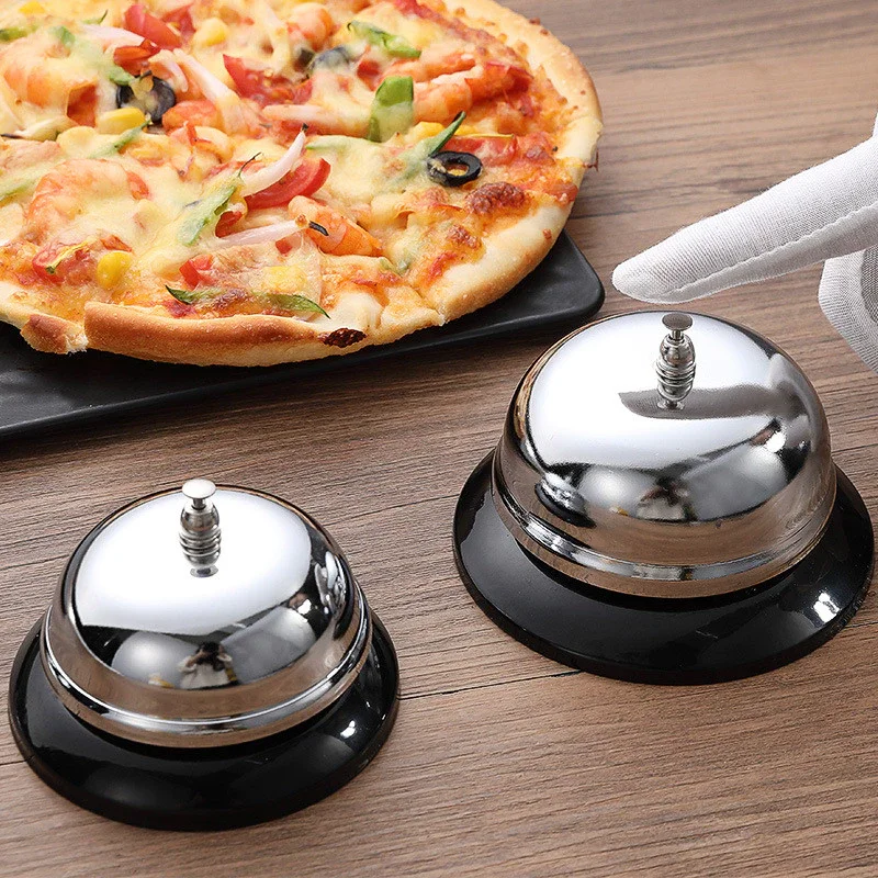 1pc Table Order Bell Multi Color Handbell For Restaurant Kitchen Bar Waitstaff Call Pet Training Classroom School Party Games